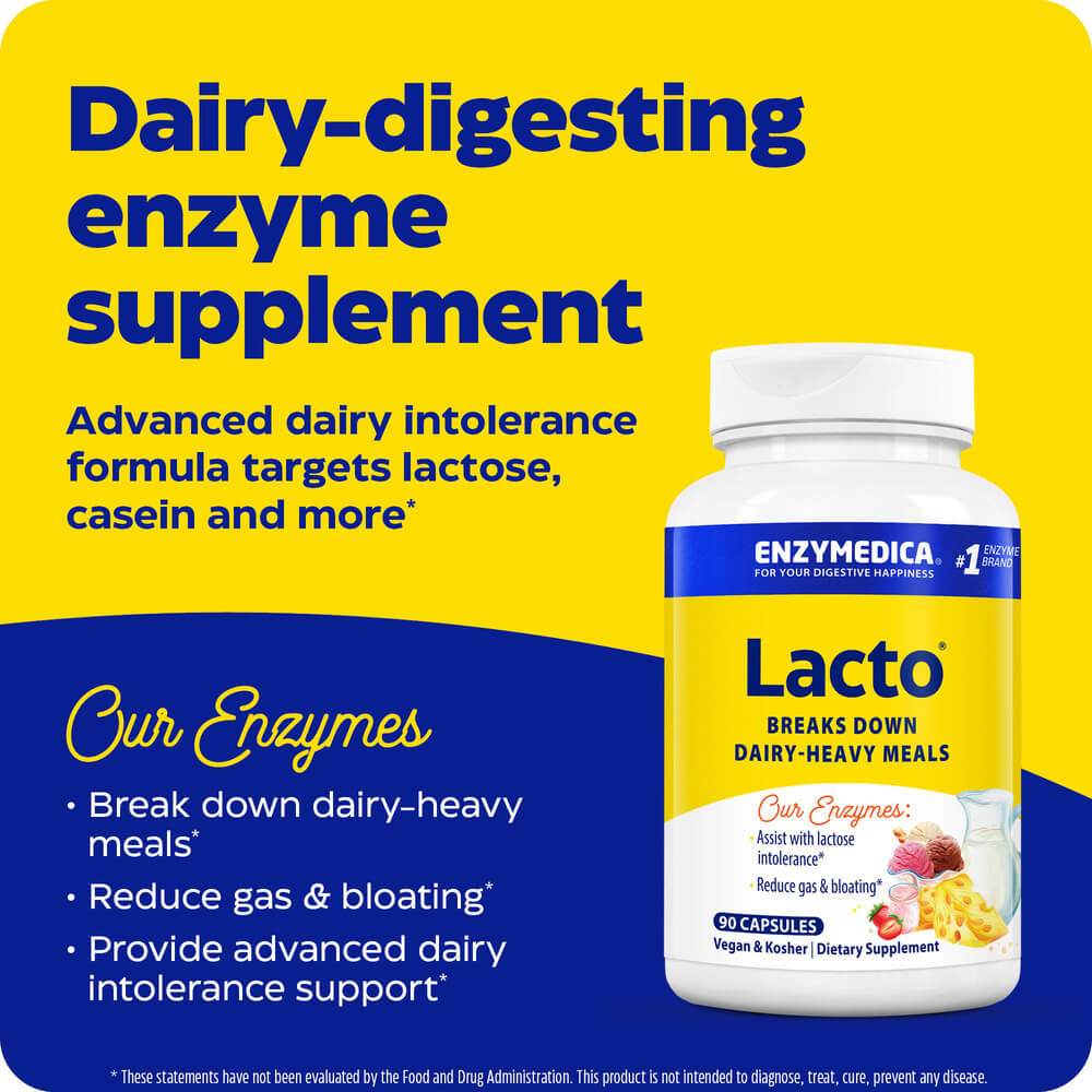 Lacto, dairy digestive support