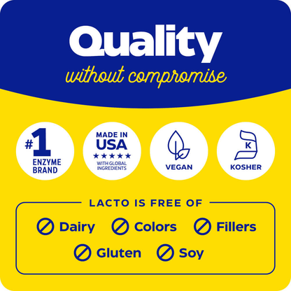 Lacto, dairy digestive support