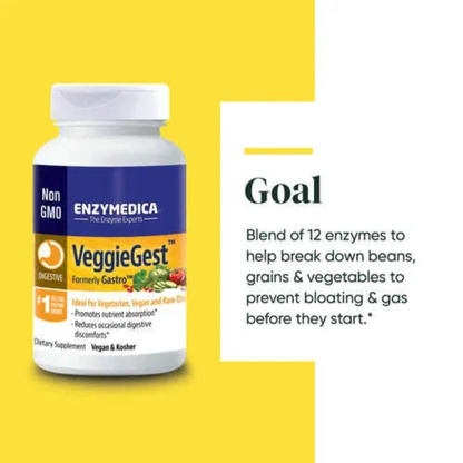 VeggieGest, support for veg heavy meals