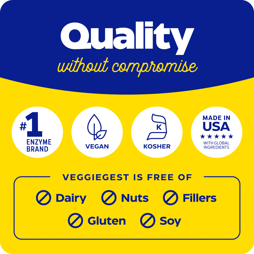 VeggieGest, support for veg heavy meals