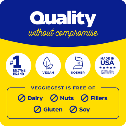 VeggieGest, support for veg heavy meals