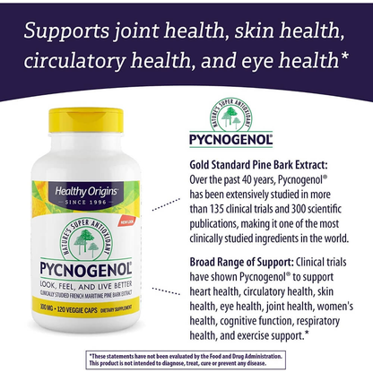Pycnogenol, 100mg