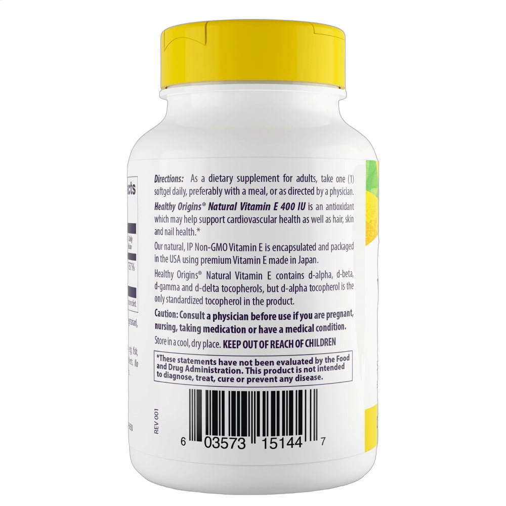Vitamin E, 400iu