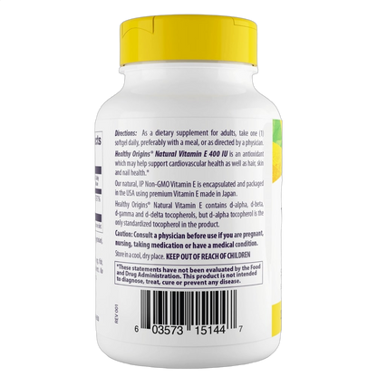 Vitamin E, 400iu