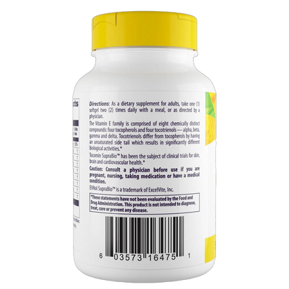 Tocomin SupraBio Tocotrienols, 50mg
