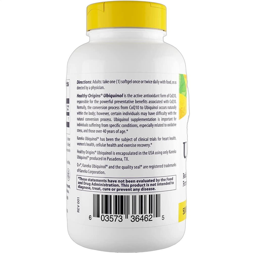 Ubiquinol, 50mg