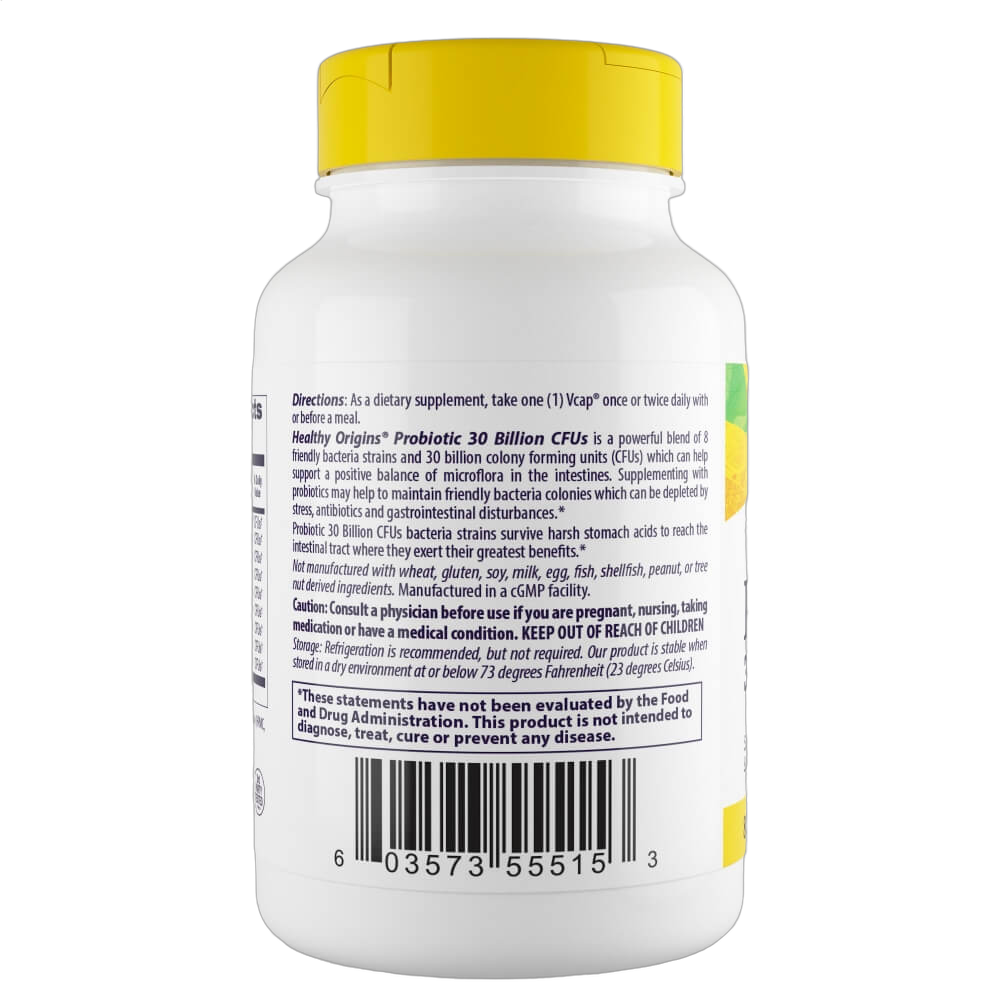 Probiotic, 30 Billion CFUs