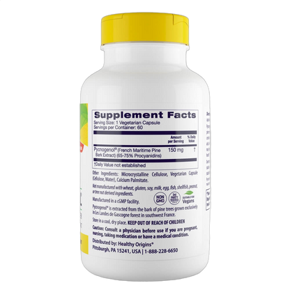 Pycnogenol, 150mg