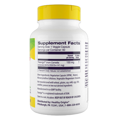 Teavigo Green Tea Extract, 150mg