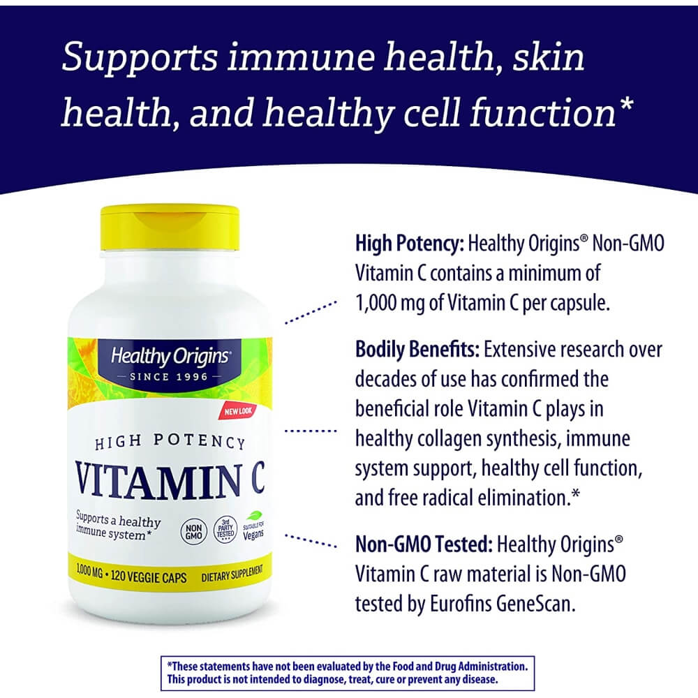 Vitamin C, 1000mg