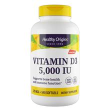Vitamin D3, 5000iu, Softgels (Olive Oil)