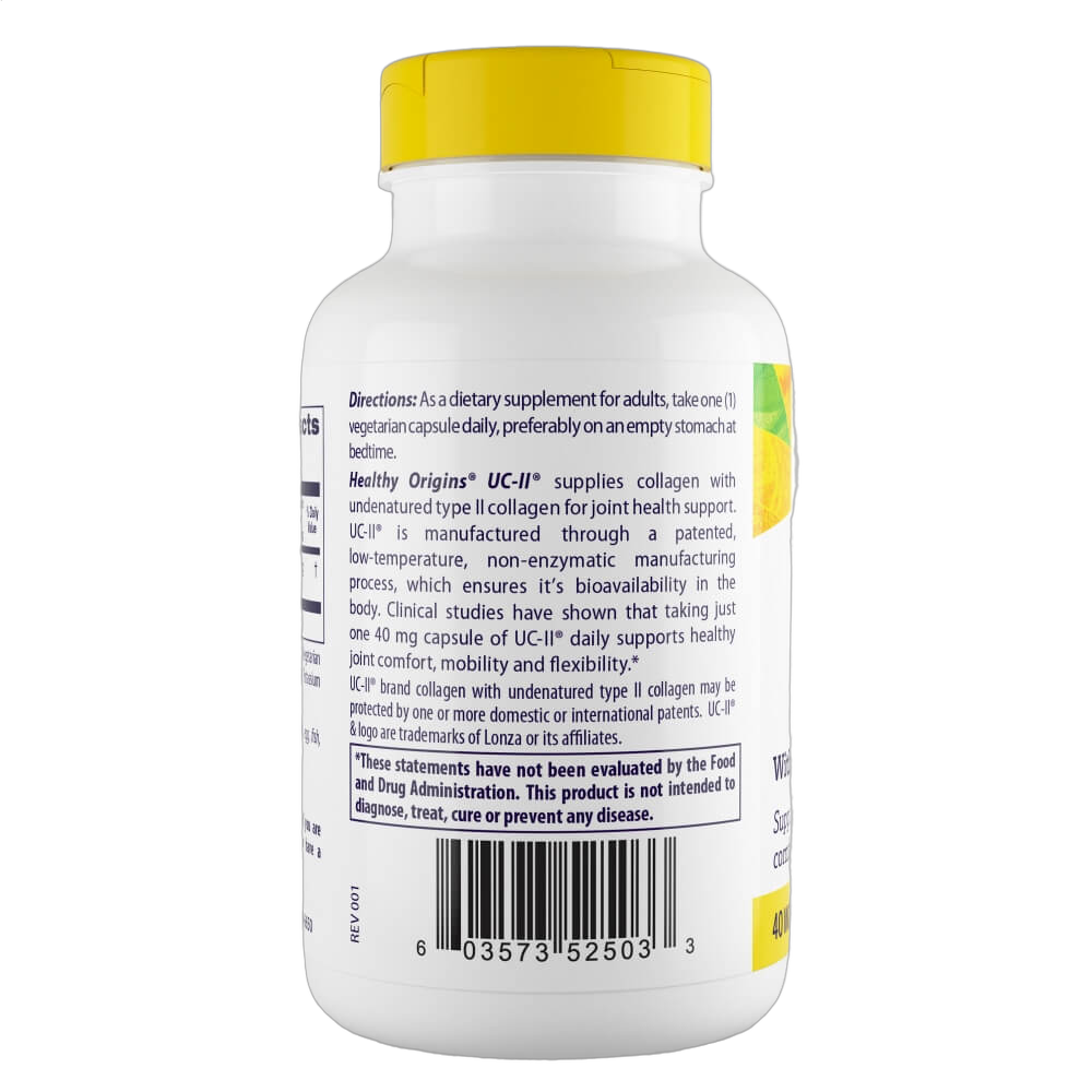 UC II, Undenatured Type II Collagen, 40mg