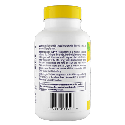 Natural Co enzyme Q10, 100mg