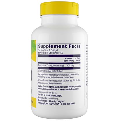 Natural Co enzyme Q10, 100mg