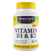 Vitamin D3 & K2, 50mcg/200mcg