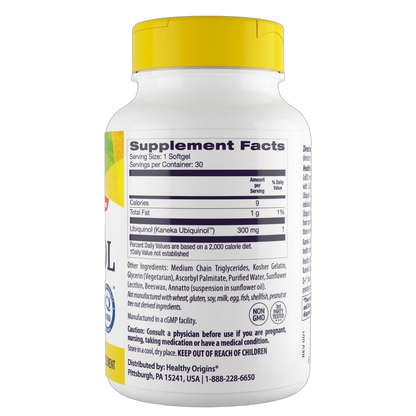 Ubiquinol, 300mg