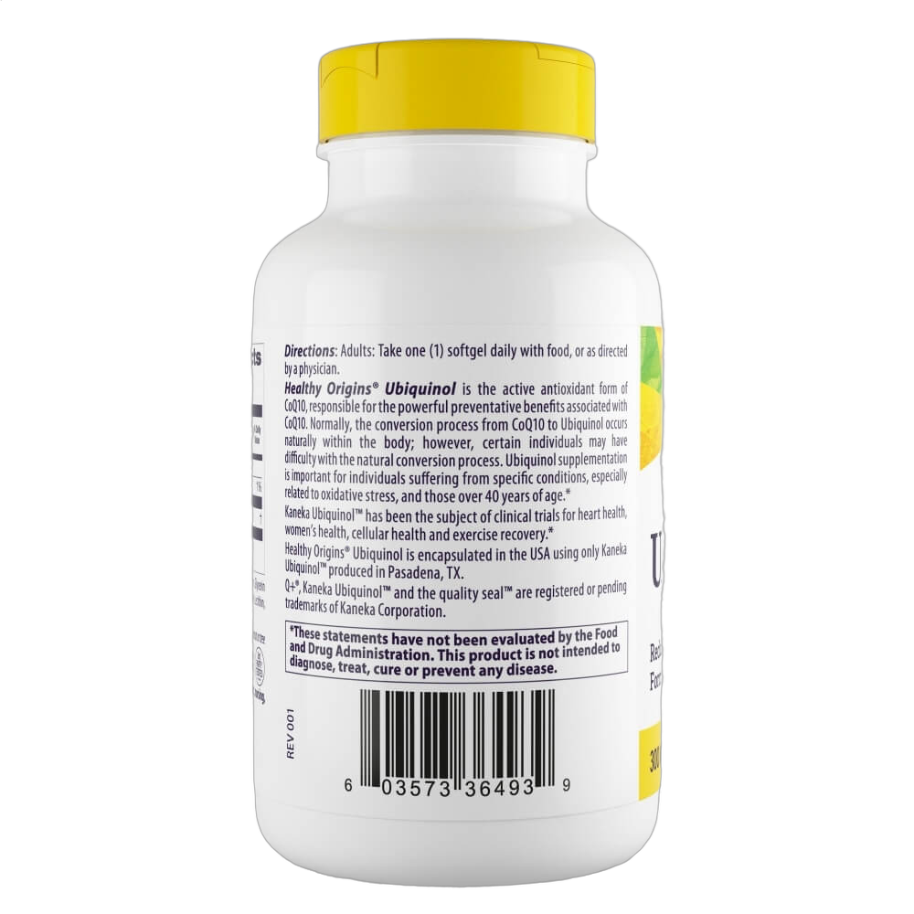 Ubiquinol, 300mg
