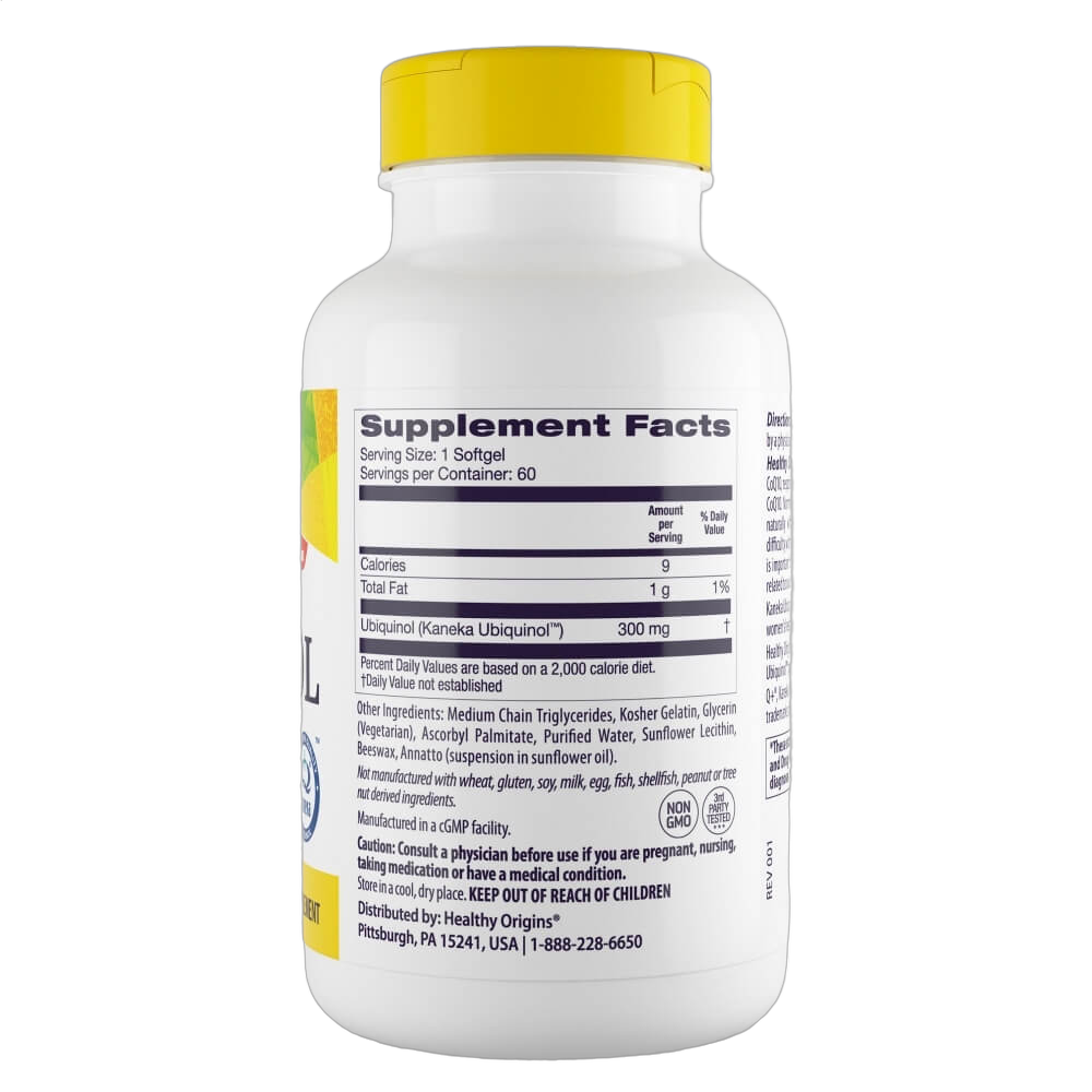 Ubiquinol, 300mg
