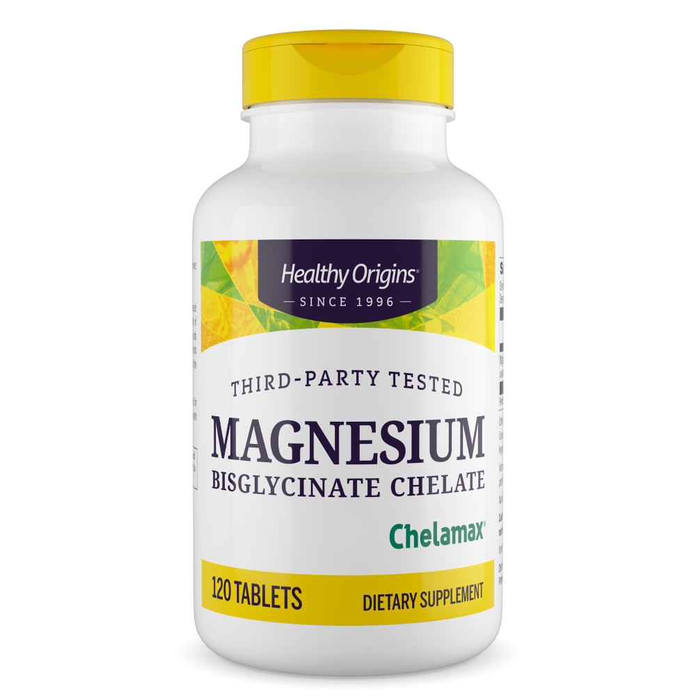 Magnesium Bisglycinate Chelate, 200mg