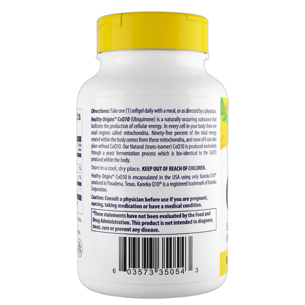 Natural Co enzyme Q10 With Kaneka Q10, 600mg