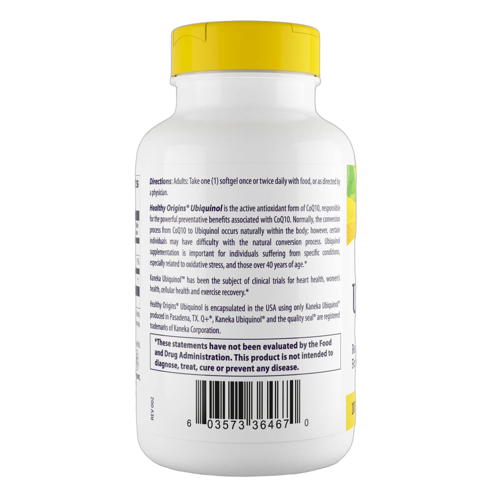 Natural Ubiquinol, 100mg