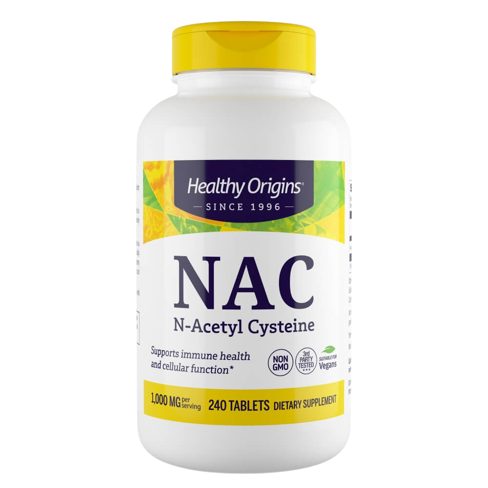 N-Acetyl-L-Cysteine (NAC), 1000mg