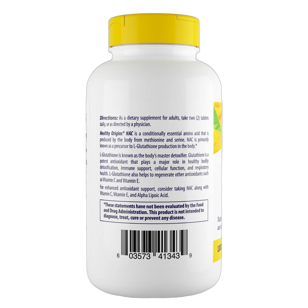 N-Acetyl-L-Cysteine (NAC), 1000mg