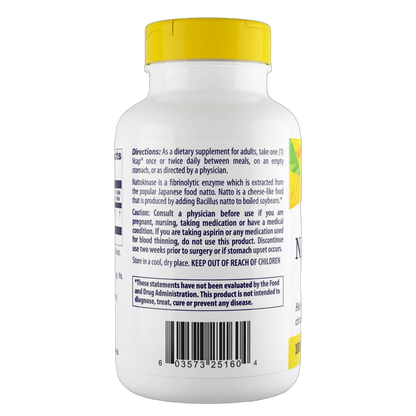 Nattokinase, 2000 FUs