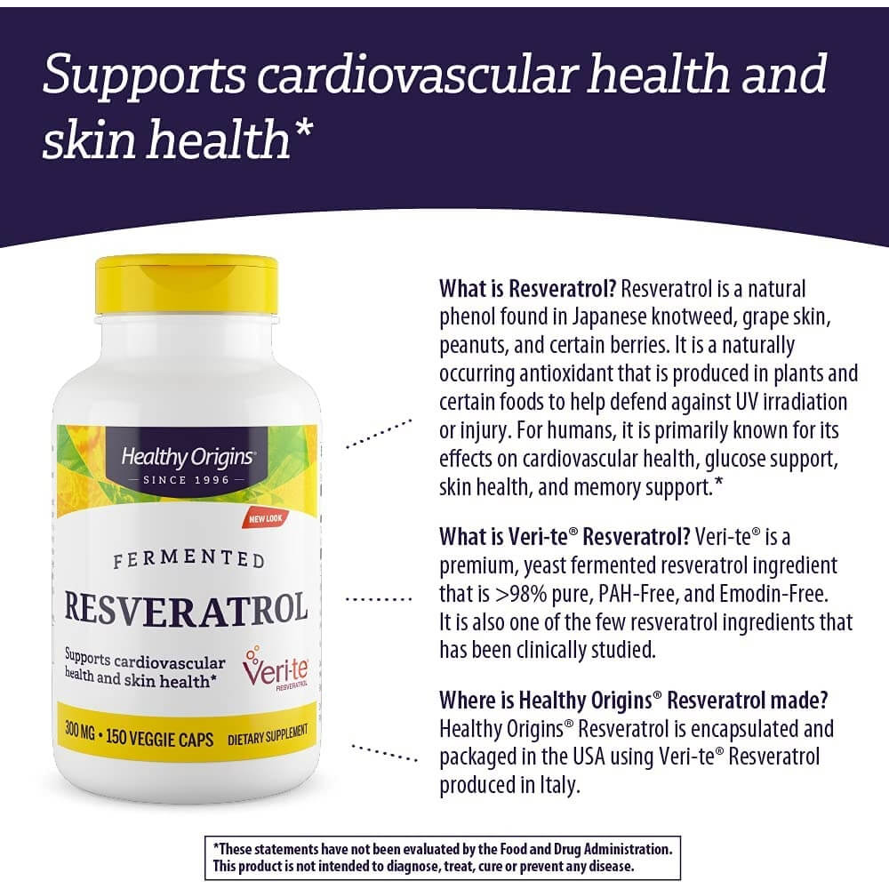 Resveratrol, 300mg