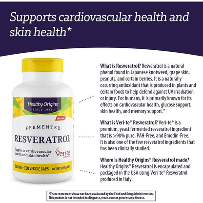 Resveratrol, 300mg