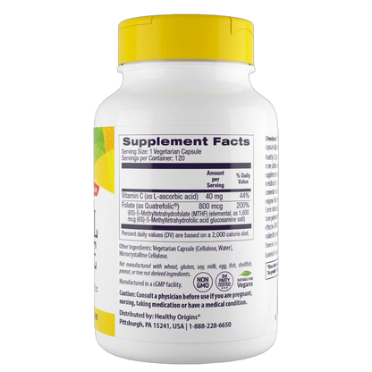 Methyl Folate, 800mcg