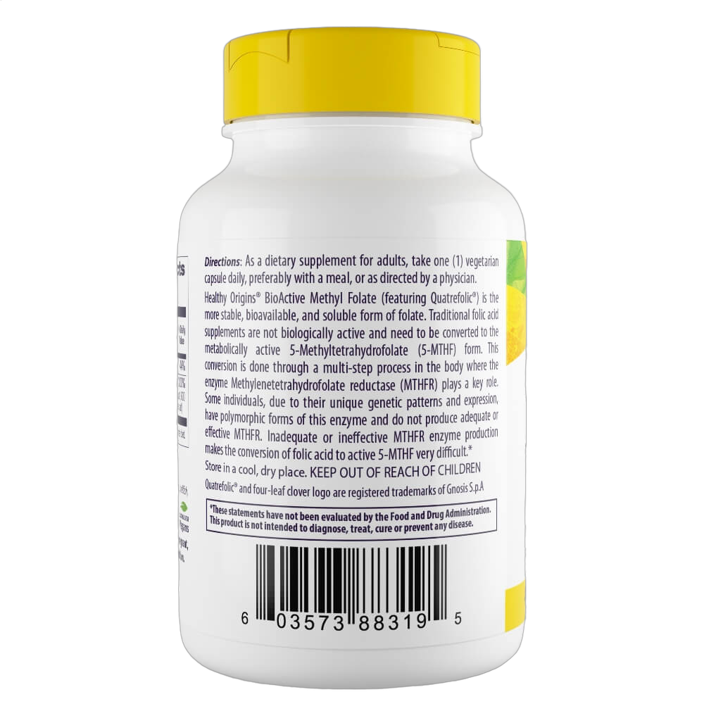 Methyl Folate, 800mcg