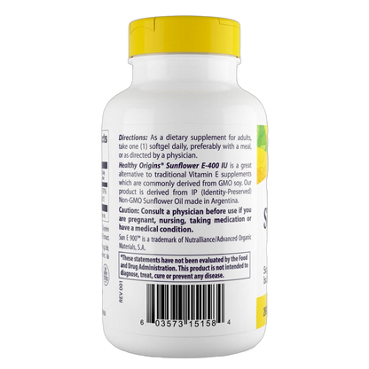 Sunflower Vitamin E, 400iu