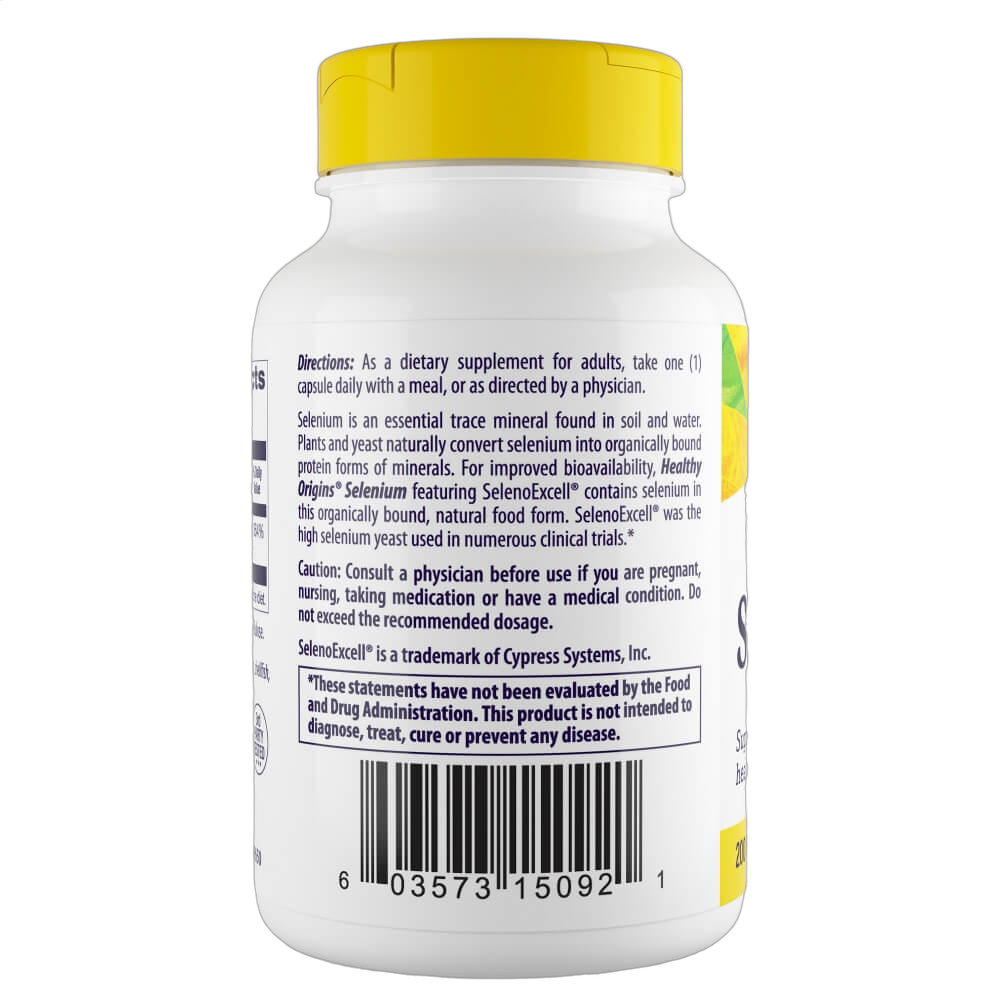 Selenium, 200mcg