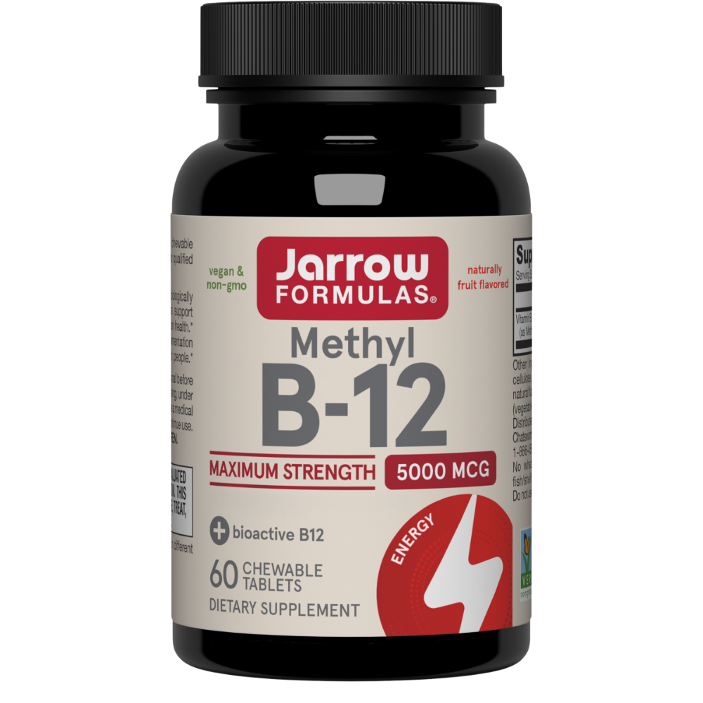 Vitamin Methyl B-12, 500mcg, Cherry Flavour