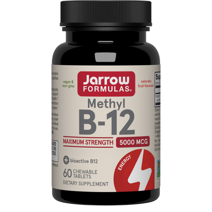 Vitamin Methyl B-12, 500mcg, Cherry Flavour