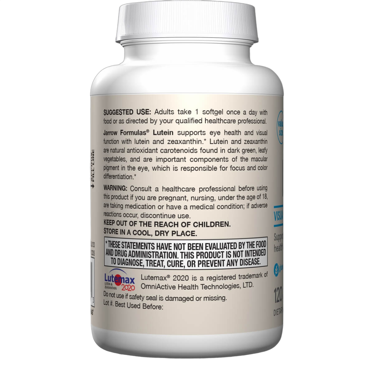 Lutein 20mg & Zeaxanthin 4mg
