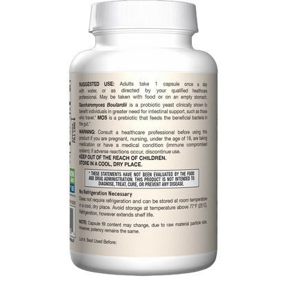 Saccharomyces Boulardii + MOS, 5 Billion CFU