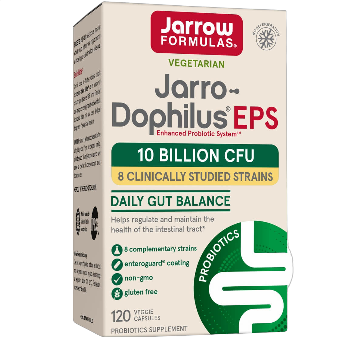 Jarro-Dophilus EPS (Digestive Probiotic), 10 Billion CFU