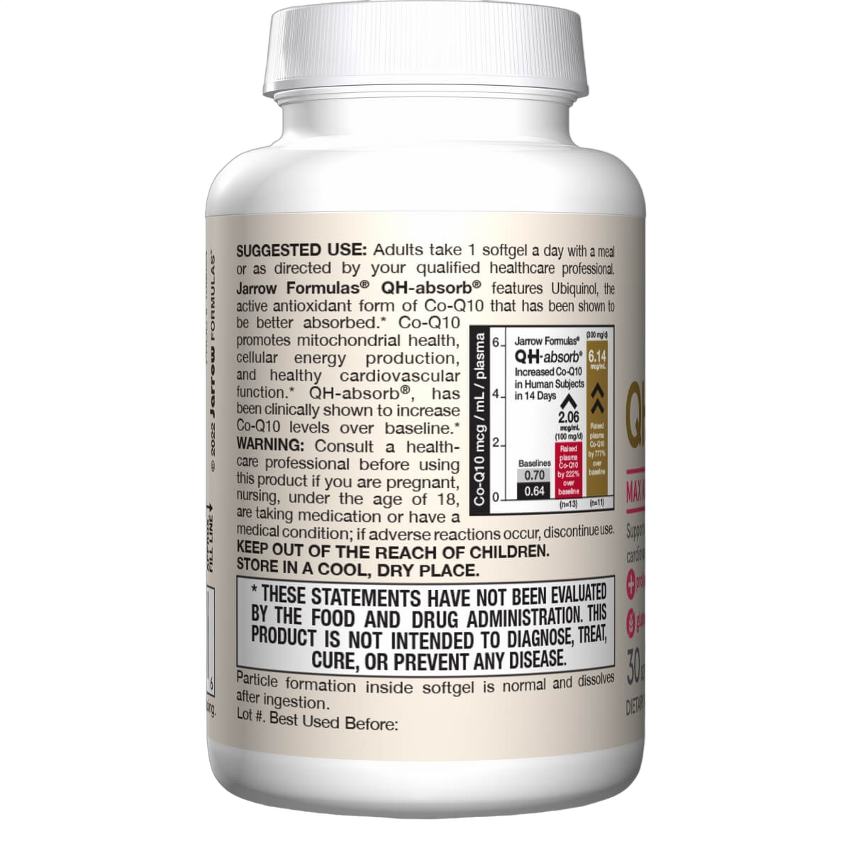 Ubiquinol QH-Absorb, 200mg