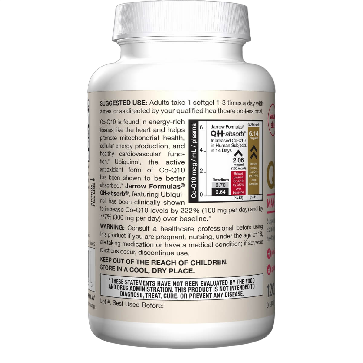 Ubiquinol QH-Absorb, 100mg