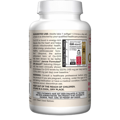 Ubiquinol QH-Absorb, 100mg