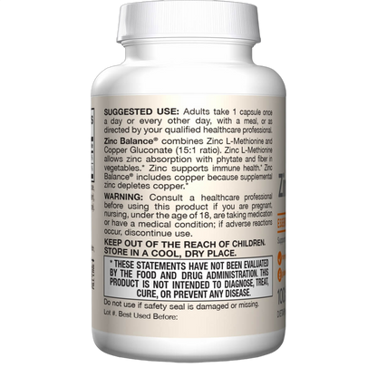 Zinc Balance