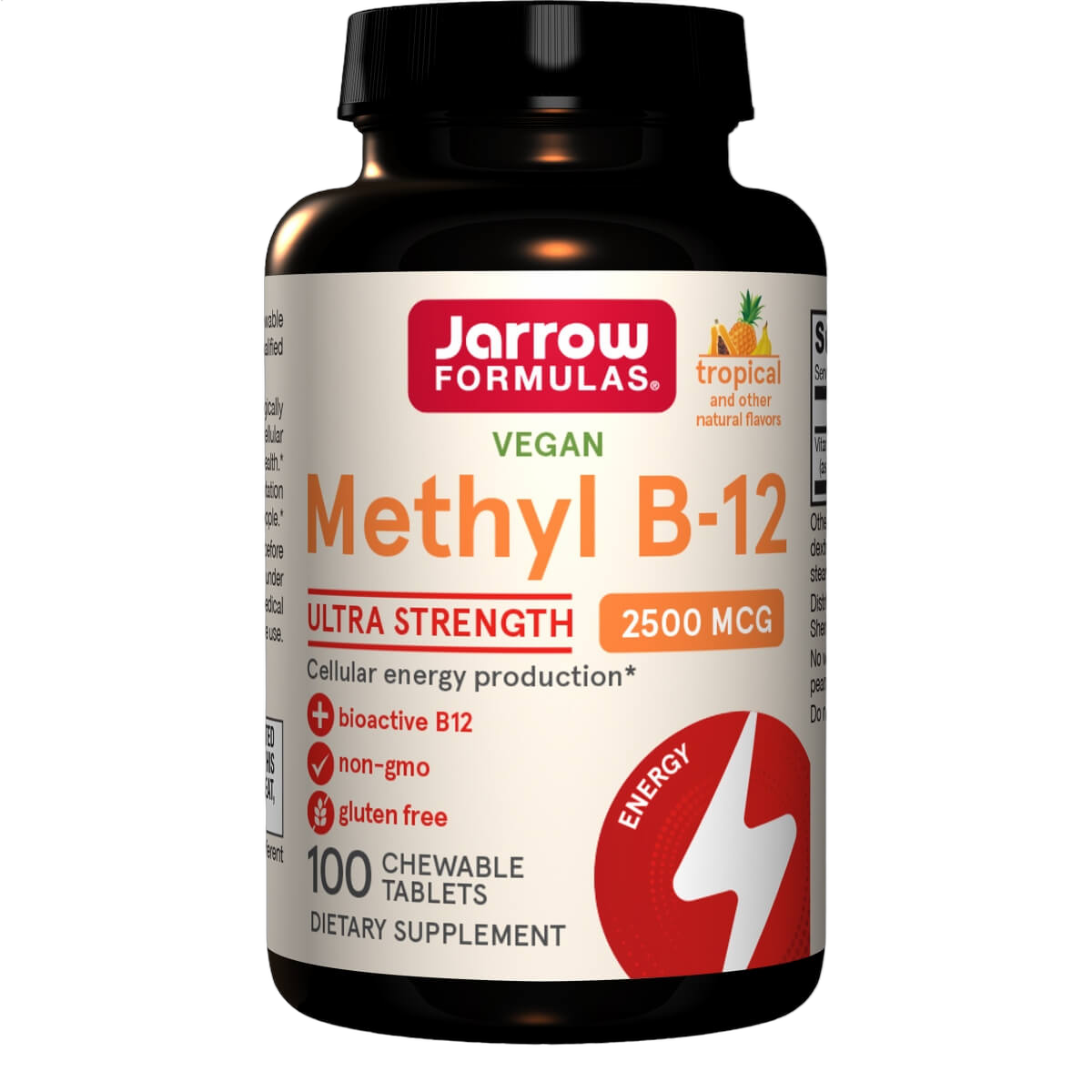 Vitamin Methyl B12, 2500mcg, Tropical Flavour
