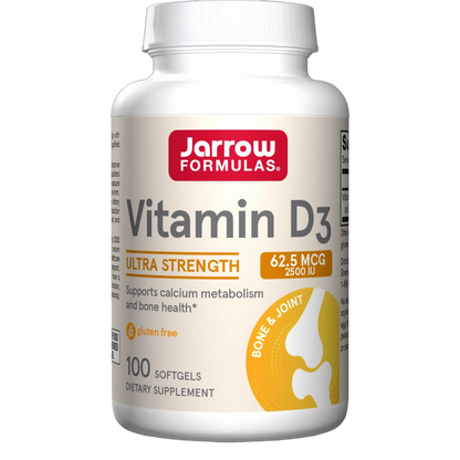 Vitamin D3, 62.5mg (2500IU)
