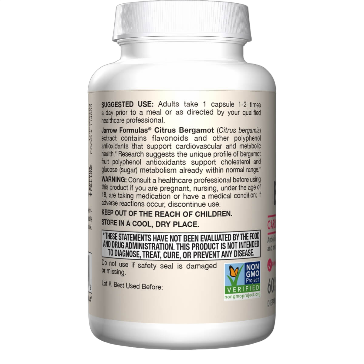 Citrus Bergamot, 500mg
