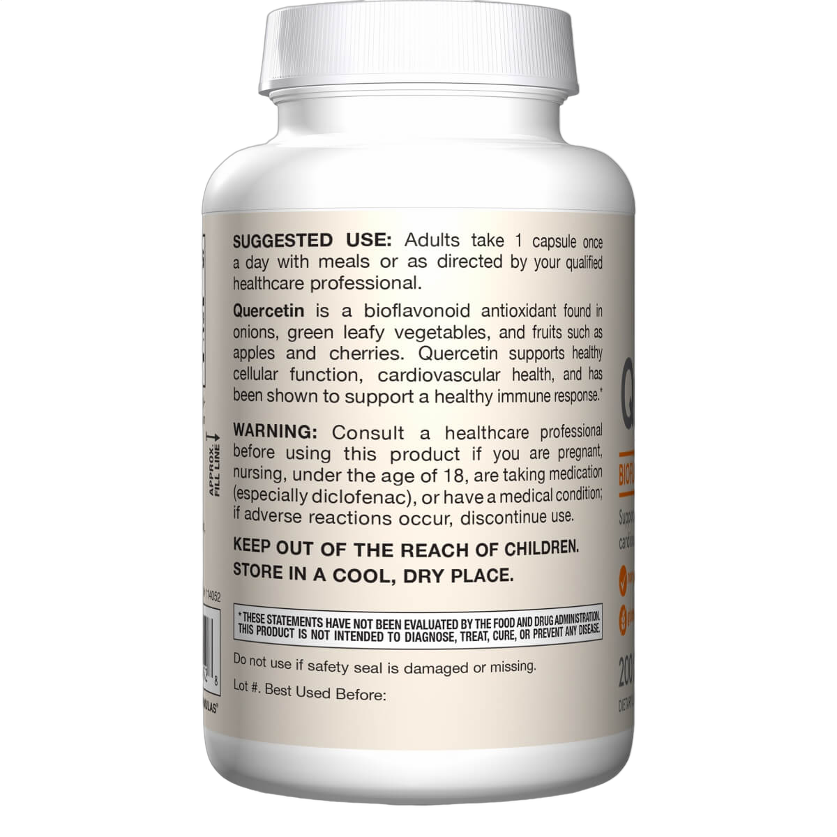 Quercetin, 500mg