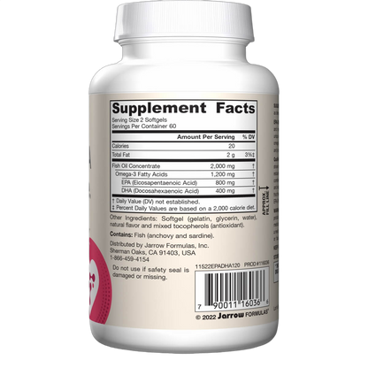 Omega-3 EPA-DHA Balance, 600mg