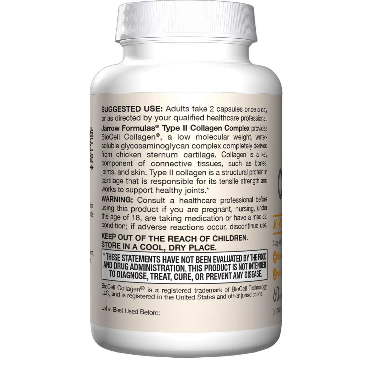 Type II Collagen Complex, 500mg