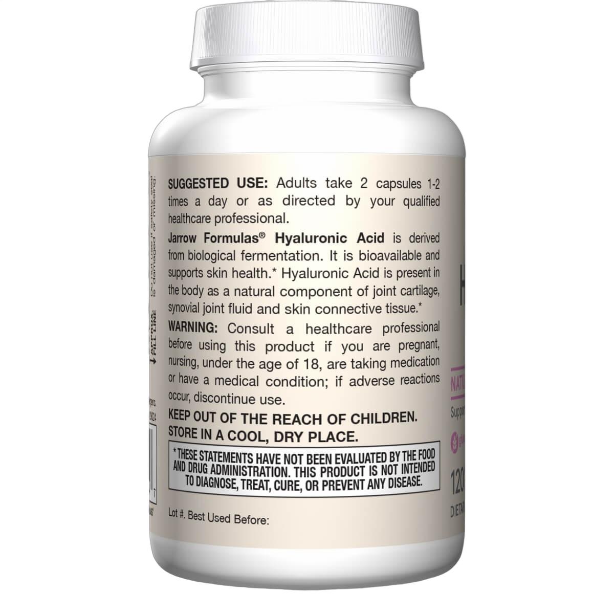 Hyaluronic Acid, 60mg